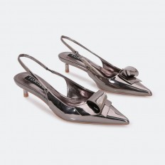 QSQB5 Shiny sandals with a...