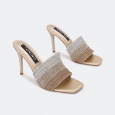 QXQH2 High-heeled slippers...