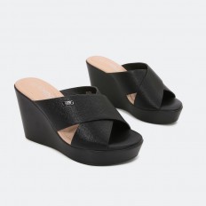 WEDGES HEEL SLIPPER WITH...