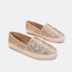 Espadrilles decorated with...