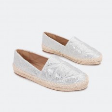 Espadrilles decorated with...