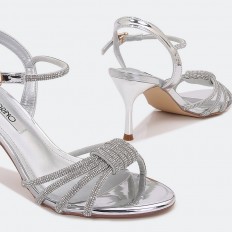 Strappy evening stilettos...