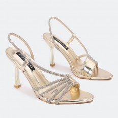 WSQ671 Strass rope stiletto...