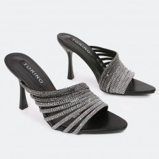 WXQ1797 shiny heel slippers...