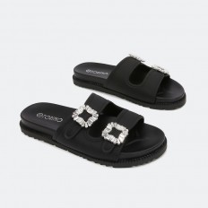 Casual leather slippers...