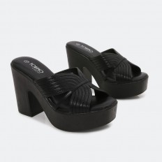 torino slipper with strips...