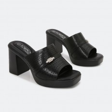 slipper from leather and...