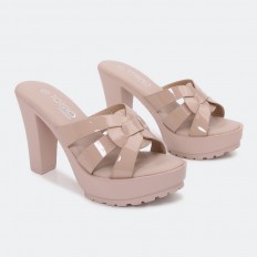 womens slipper with knot...