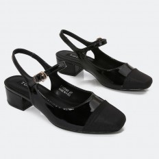 ZSQB49 Black Closed Toe...