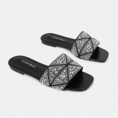 ZX2626 Flat slippers with a...