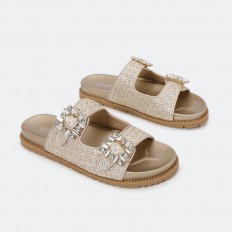 ZX2715 نعال مسطح بحزامين...