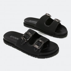 ZX2765 Flat slippers with...