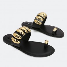 ZX2769 Flat toe slippers...