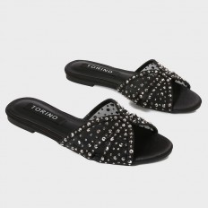 ZX2820 Flat sandals with a...