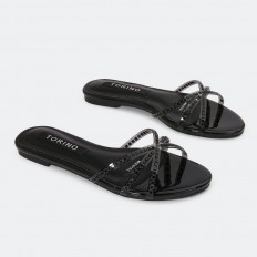ZX2923 flat slippers with a...