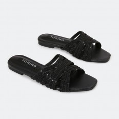 ZX2935 Shiny Flat slippers