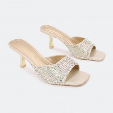 ZXQ1581 Shiny square toe...