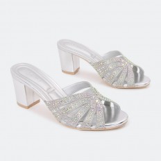 ZXQ1640 Wide heel slippers...