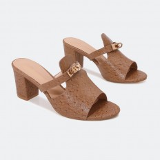 BXQ1763 Embellished leather...