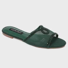 FX3002 Flat slippers with a...