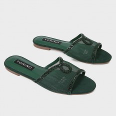 FX3002 Flat slippers with a...