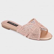 FX3018 Flat slippers with a...