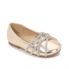 Slip-on girls' dress shoes...