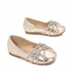 Slip-on girls' dress shoes...