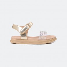 girlie sandal embossed with...