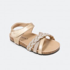 sandal with bright spike...