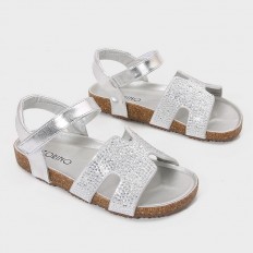 GML845 Girls Strass Flat...