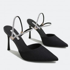 Brilliant evening stiletto...