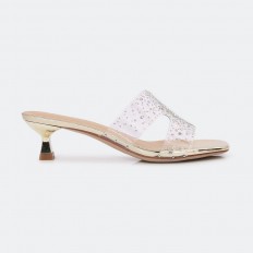 HXQG37 Heel slippers with a...