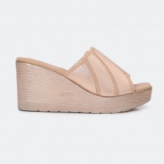 KR583 Mid-height wedge heel...