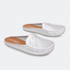 Open toe flat slippers N154