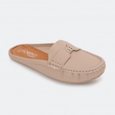 Open toe flat slippers N155