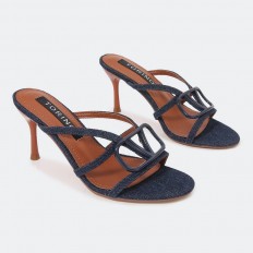 QXQ1411 ,Heel slippers with...