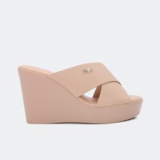 WEDGES HEEL SLIPPER WITH...
