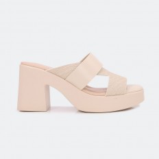 SLIPPER FROM LEATHER WITH...