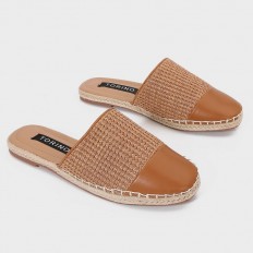 ZS9 flat slippers with a...