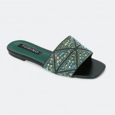 ZX2626 Flat slippers with a...