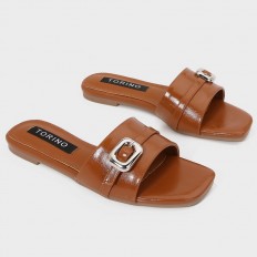 ZX2837 flat sandals with a...