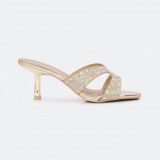 ZXQ1641 Chic heel slippers...