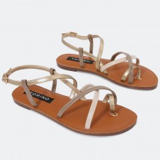 ZXS2 Round toe flat sandals