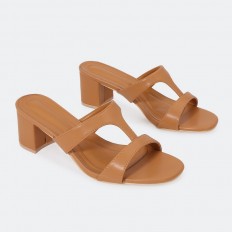 ZXQ1903 wide heel slippers