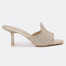 ZXQ1724 Strass studded heel...