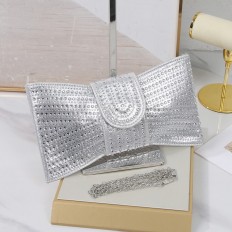 JD-9 Shiny Leather Evening Bag