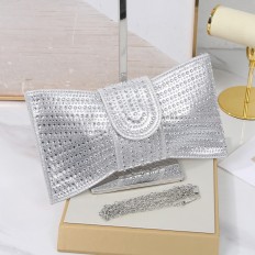JD-9 Shiny Leather Evening Bag