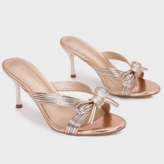 QXQ1956 Shiny heeled...