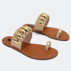 ZX2769 Flat toe slippers...